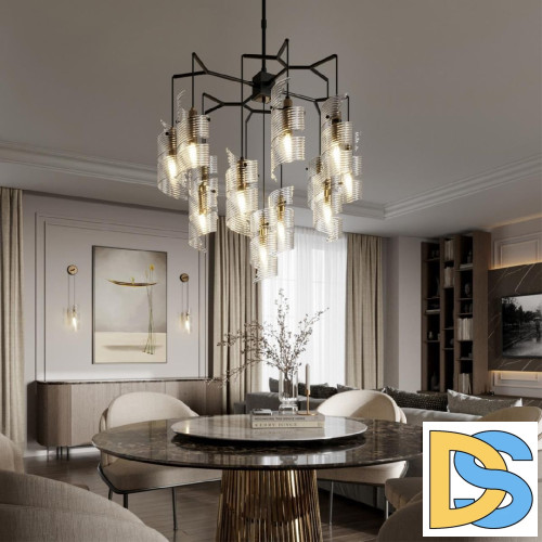 Люстра на штанге Odeon Light Fusilli Modern 5439/13