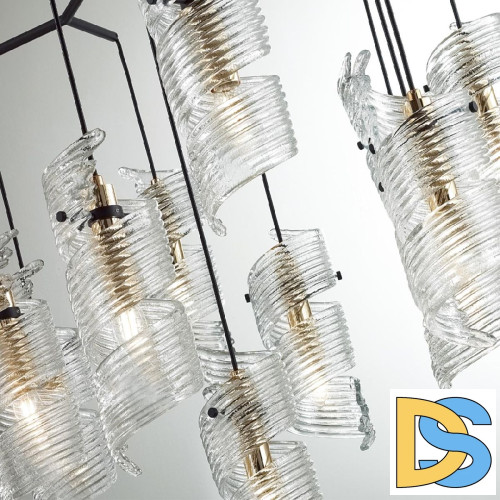 Люстра на штанге Odeon Light Fusilli Modern 5439/13