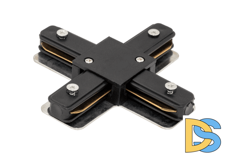 X-коннектор для однофазного трека DesignLed CN2-BL-X 003727