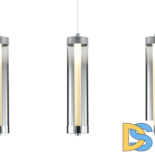 Подвесной светильник Indigo Rilucente 11061/3P Chrome V000148L