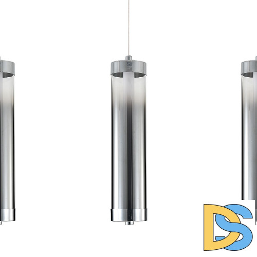 Подвесной светильник Indigo Rilucente 11061/3P Chrome V000148L