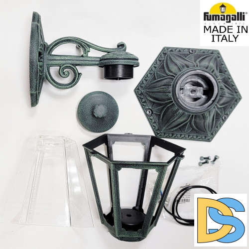 Уличный настенный светильник Fumagalli Anna E22.131.000.VXF1R