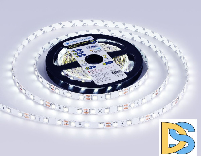 Светодиодная лента Ambrella Light LED Strip 12В 5050 14,4Вт/м 6500K 5м IP20 GS2003