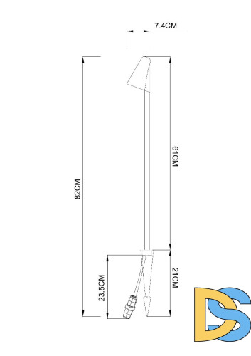 Грунтовый светильник Arte Lamp Muphrid A4109FN-1BK