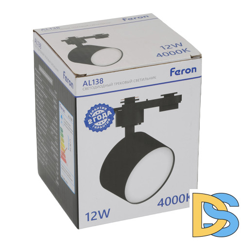 Трековый однофазный светильник Feron AL138 51180