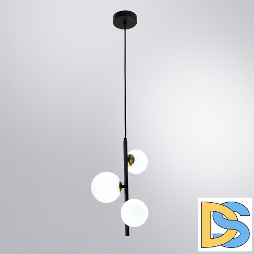 Подвесной светильник Arte Lamp Gemini A2243SP-3BK