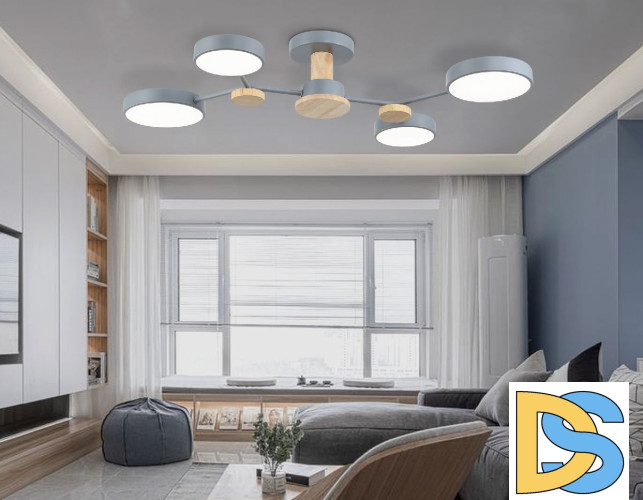 Люстра на штанге Ambrella Light Linetech Comfort FL4859