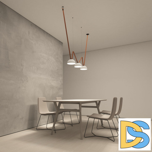 Трековый однофазный светильник Denkirs Belty flow DK5560-WH+BK