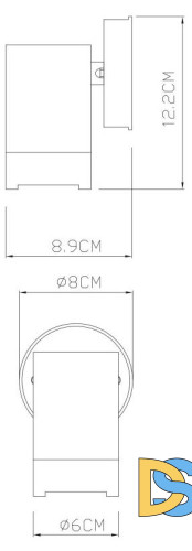 Светильник настенный ARTE Lamp A3503AL-1WH