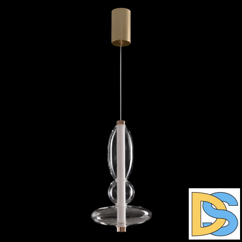 Подвесной светильник Crystal Lux QUASAR SP10W LED TRANSPARENT