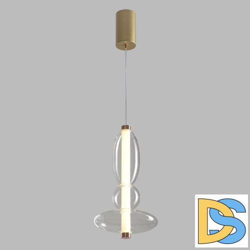 Подвесной светильник Crystal Lux QUASAR SP10W LED TRANSPARENT