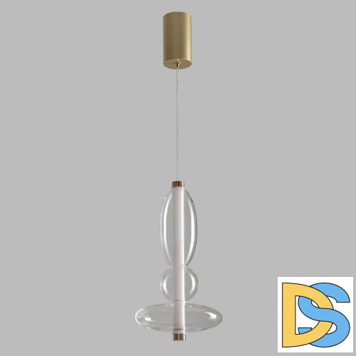 Подвесной светильник Crystal Lux QUASAR SP10W LED TRANSPARENT