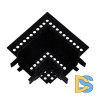Коннектор Reluce RL 06202 corner connector BK