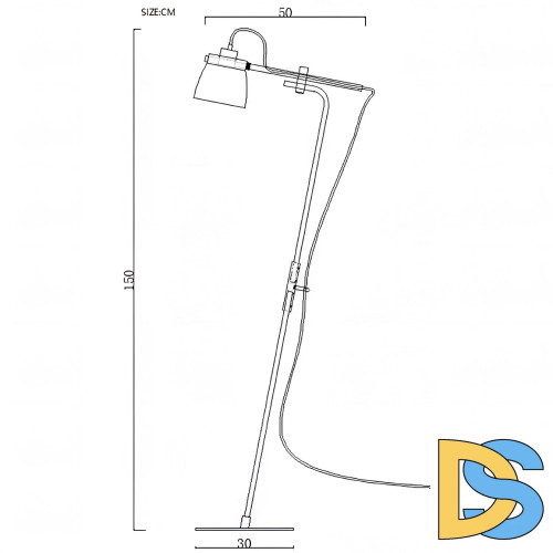 Торшер ImperiumLoft Ram 208717-26