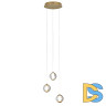 Подвесной светильник Delight Collection OD2437-3 gold/clear