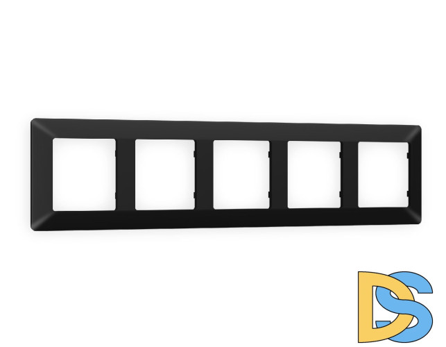 Рамка пятиместная Ambrella Volt Line AF110705