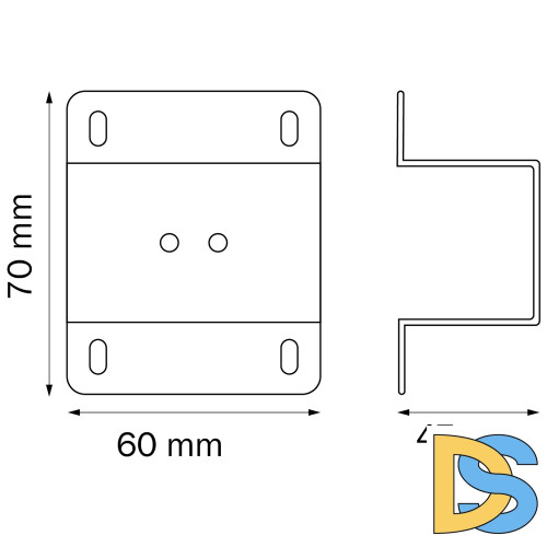 Планка крепежная к треку 505XXX Lightstar Barra 505171