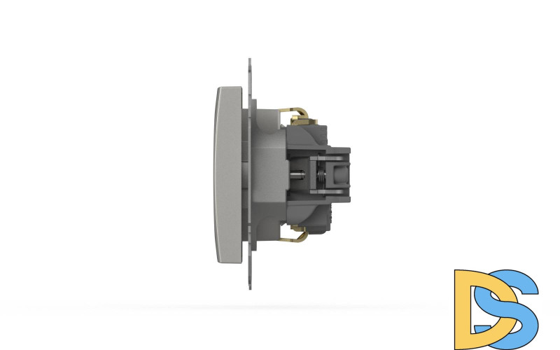 Розетка с заземлением ELBI Zena Vega 609-012500-217