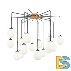 Подвесная люстра Maytoni Branch MOD176PL-16G