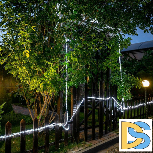 Уличная гирлянда Uniel ULD-D50 15M/С08 IP44 WHITE UL-00010907