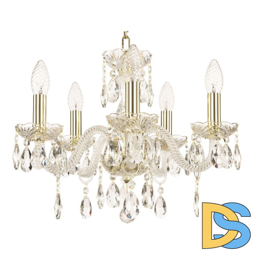 Подвесная люстра Bohemia Ivele Crystal 117/5/141 G