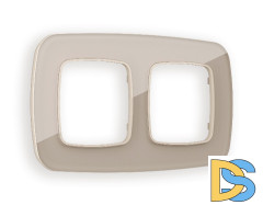 Рамка двухместная Ambrella Volt Radian OF350602