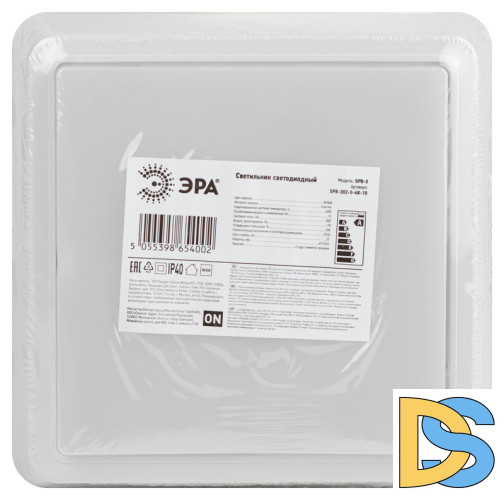Настенно-потолочный светильник Эра SPB-302-0-4K-10 Б0055047