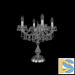 Настольная лампа Bohemia Ivele Crystal 1409L/4/141-47 Ni