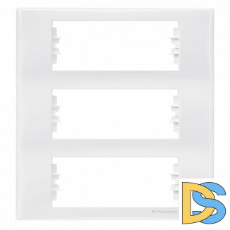 Рамка 3-ая (тройная) вертикальная, Белый, серия Sedna, Schneider Electric