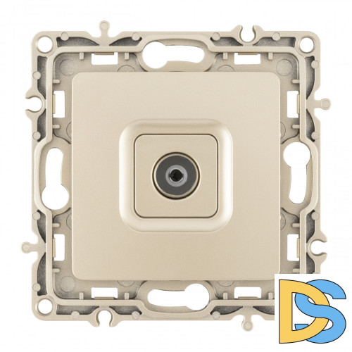 Розетка TV Arte Milano 217.43-1.shampan