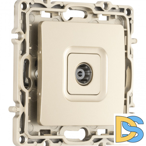 Розетка TV Arte Milano 217.43-1.shampan