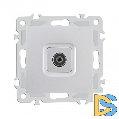 Розетка TV Arte Milano 206.43-1.silver