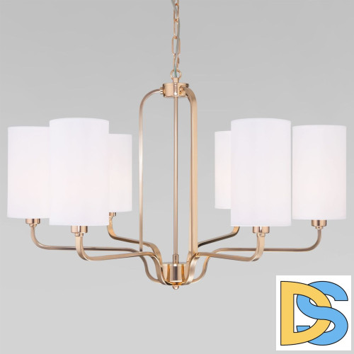 Подвесная люстра Eurosvet Purezza 60128/6 золото