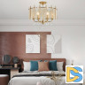 Потолочная люстра Arte Milano Sorrento 374309/6/80/470 GD
