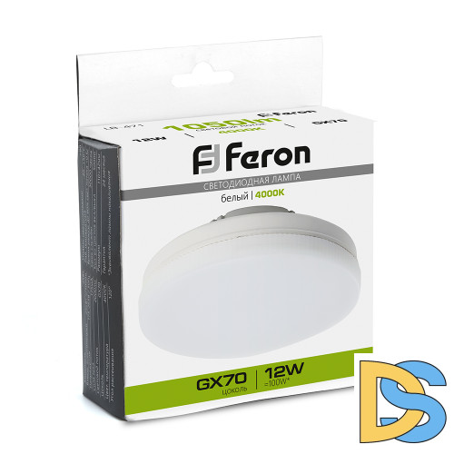 Лампа светодиодная Feron LB-471 GX70 12W 4000K 48301