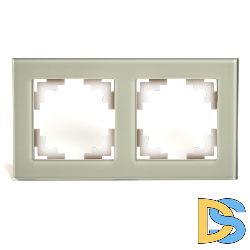 Рамка 2-местная Stekker Катрин GFR00-7002-07 49033