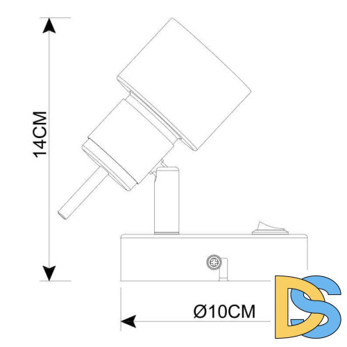 Спот Arte Lamp ALMACH A1906AP-1WH
