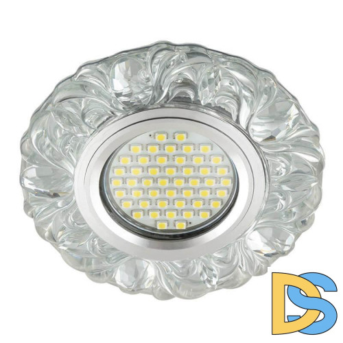 Встраиваемый светильник Fametto Luciole Dls-L136 Gu5.3 Glassy/Clear