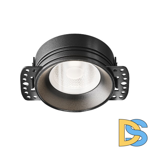 Встраиваемый светильник Maytoni Flint DL101-GU10-TRS-B