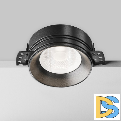 Встраиваемый светильник Maytoni Flint DL101-GU10-TRS-B