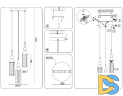 Подвесной светильник Ambrella Light High Light Heigh Light LH55252
