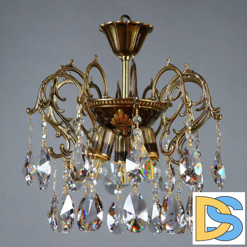 Потолочная люстра Ambiente Alicante 8888/3 PL PB Tear Drop