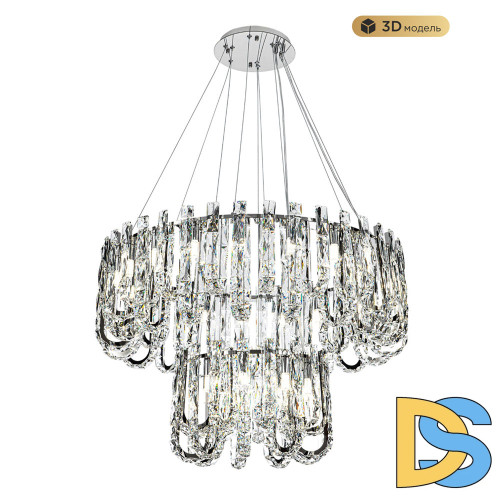 Подвесная люстра Modelux ML.6621.28 CR