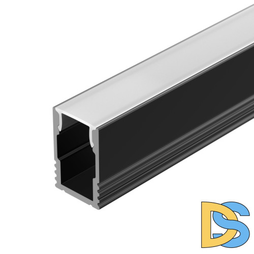 Алюминиевый профиль Arlight SL-MINI-8-H12-2000 BLACK 037106