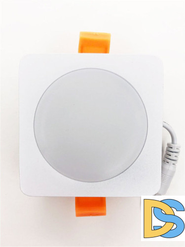 Встраиваемый светильник Elvan VLS-109SQ-7W-WW-Wh