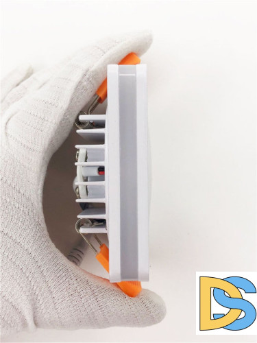 Встраиваемый светильник Elvan VLS-109SQ-7W-WW-Wh