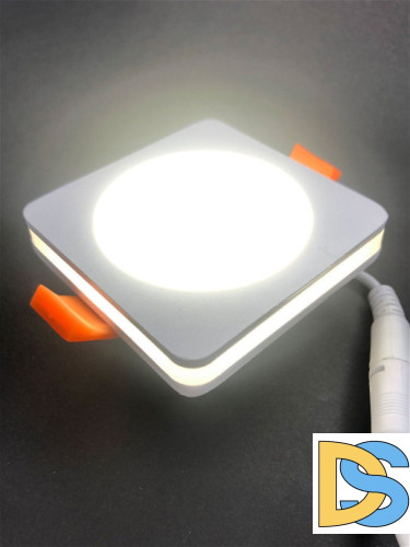 Встраиваемый светильник Elvan VLS-109SQ-7W-WW-Wh