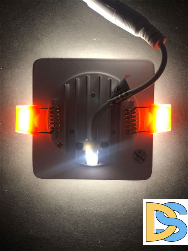 Встраиваемый светильник Elvan VLS-109SQ-7W-WW-Wh