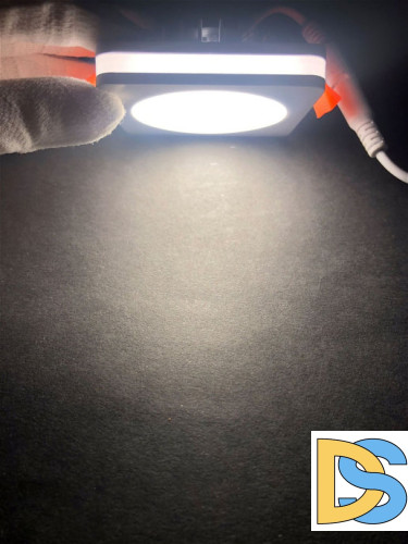 Встраиваемый светильник Elvan VLS-109SQ-7W-WW-Wh