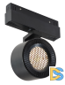 Трековый магнитный светильник iLedex Vision 4822-010-D82-12W-38DG-3000K BK (WALL WASHER)